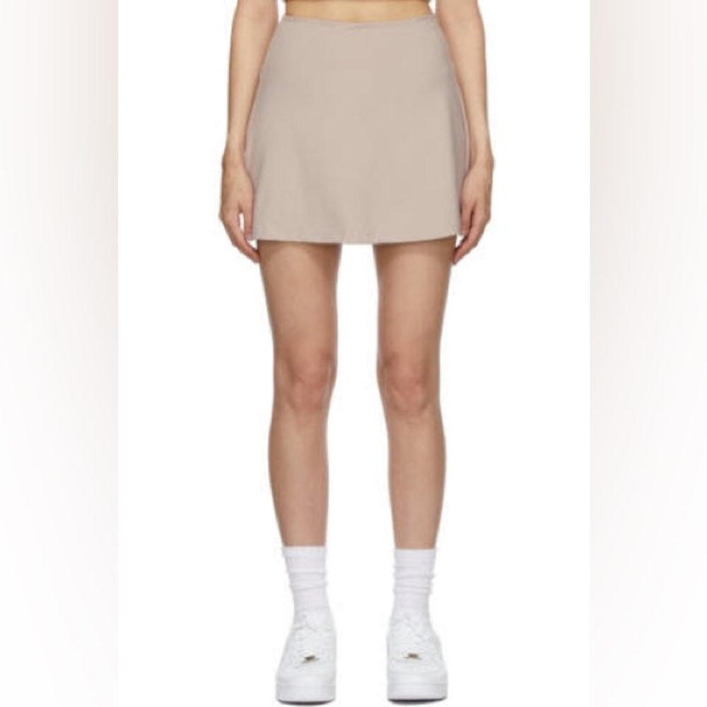 Girlfriend collective x SSENSE exclusive skort skirt with shorts S
